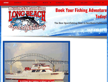 Tablet Screenshot of longbeachsportfishing.com